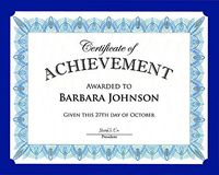 Geographics Navy Certificate Holder, 9.5" x 12", 10/Pack (47835)