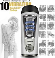 4D Automatic Heating Déép Thrōãt  Orǎl  Cup 10 Vibration Portable Voice Interaction