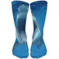 C-JOY Sharks Showing Teeth Athletic 30cm Sockings Ankle Socks Sport Casual Socks