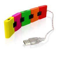 CTA Digital 4 Port USB Hub Train Style