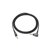 ATH-MSR7 Replacement Audio Cable Extension Cord Lead Compatible Audio Technica ATH-MSR7NC ATH-MSR7GM ATH-SR5NBW ATH-SR5BT Sony MUC-S12SM1 MDR-1A Headphones (Black-L Shape)