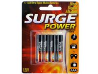 SURGE POWER Alkaline AAA Battery, 1 EA