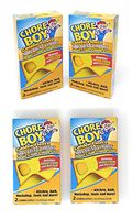 Chore Boy Golden Fleece Scrubbing Cloths | 2-Units per Pack | 4-Pack | (Total of 8 Scrubbing Cloths)