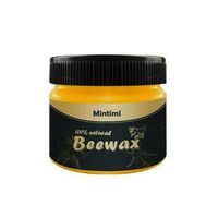 BaSeng Furniture Care Complete Solution Beeswax Wood Seasoning Beewax Home Cleaning Multipurpose Natural Beeswax Polished Waterproof and Wear-Resistant Beeswax (A)