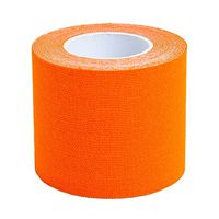 More Mile 3 Rolls of Kinesiology Theraputic Sports Athletic Tape 3m x 5cm Orange