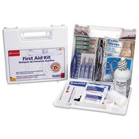 First Aid 223U Bulk First Aid Kit for 25 People, 107-Pieces, OSHA Compliant, Plastic Case