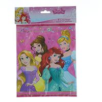 Disney Princess 8 Count Plastic Loot Bags Paper Goods Birthday Supplies
