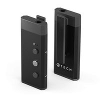 ATECH Micro Wireless Receiver 5.0 [2019 Upgrade] Portable Car Receiver 3.5mm Aux Adapter for Earphones/Headphones/Car Audio System Compatible with Smartphone Tablet MP3 and More (Black)