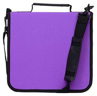 CD Case for Car, 288 Capacity, Hard Case and Lightweight, Purple
