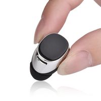 Mini Bluetooth Earbud Small Wireless Headphone with 5 Hour Playtime in Ear Bluetooth Earpiece Car Headset for Driving Trucker Compatible with iPhone Samsung LG Huawei HTC Motorola (One Piece)
