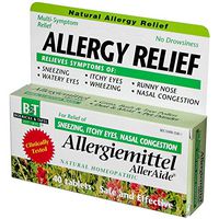Boericke & Tafel Allergiemittel AllerAide Allergy Relief Homeopathic, 40 Count, Pack of 5 (Nature's Way Brands)