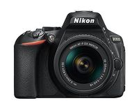 Nikon D5600 DX-format Digital SLR w/ AF-P DX NIKKOR 18-55mm f/3.5-5.6G VR, Touchscreen, Wi-Fi, Bluetooth (Renewed)