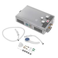 Hot Water Heater, Stainless Steel Household Water Heater Hot Water Heater for Bathroom Kitchen Cleaning with Shower Set