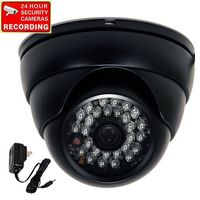 VideoSecu 700TVL Day Night Outdoor Security Camera Vandal Proof Built-in 1/3" Sony Effio CCD Wide View Angle Lens 28 Infrared LEDs for CCTV DVR Home Surveillance with Bonus Power Supply 1PA