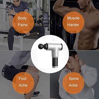 RIBITENS Massage Tool Cordless Rechargeable Muscle Massager Portable Massage Device Multifunction Handheld Massager