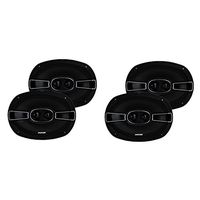 Kicker 41KSC6934 6x9" 3-Way 300 Watt Car Audio Coaxial Speakers KSC693 (2 Pair)