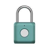 eLinkSmart Fingerprint Padlock Smart Touch Lock Metal Anti-Theft Intelligent Keyless for Gym Locker, School Locker Lock, Backpack, Suitcase, Travel Luggage