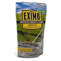 CAF Outdoor Cleaning EXIMO Waterless Concrete Cleaner 0.75 lbs for Driveway, Garage, Basement, and Walkway Surfaces, Advanced Stain Remover for Oils and Other Petroleum Stains