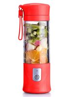 USB Electric Safety Juicer Cup, Fruit Juice mixer, Mini Portable Rechargeable Juicing Mixing Crush Ice Smoothie Travel Blender Mixer Machine,420-530ml Water Bottle