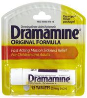 Dramamine 50mg Tablets-12 ct (Quantity of 5)