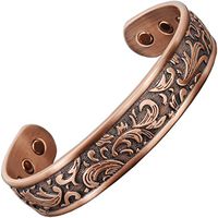 Celtic Bracelet Womens Copper Bracelets for Arthritis Magnetic Bracelet-Carpal Tunnel Tendonitis Tennis Wrist Joint Healing Bracelet-Phoenix (L: Wrist 7.7"-8.75"/19.5-22.5cm)