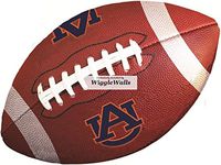 9 Inch Tigers Football Helmet Auburn University Tigers AU Logo Removable Wall Decal Sticker Art NCAA Home Room Decor 9 by 5.5 Inches