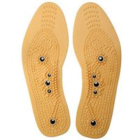 Maxthstore Magnetic Therapy Acupressure Foot Massage Shoe Insole Massager Insert Pad Health Care