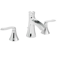 Speakman SB-1221-E Caspian Collection 8 in. Widespread Faucet, Polished Chrome, 1.2