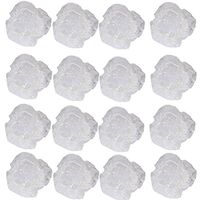 SUPVOX 100pcs Disposable Clear Ear Protector Shower Water Ear Cover Caps