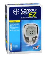 Bayer Contour Next EZ High Blood Sugar Continuous Glucose Monitoring System Best Diabetic Symptoms Meter.
