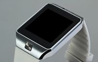 smartwatch Bluetooth Camera Built-in+Extra Battery Black (White)