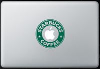 Coffee Place - Sticker Decal MacBook, Air, Pro All Models