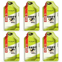 Clif Shot Gel - Citrus - 6 Pack (6 x 1.2oz Packs)