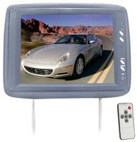Pyle PL1104HRGR Adjustable Headrest with Built-In 11.3-Inch TFT LCD Monitor and IR Transmitter
