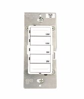 Leviton LTB15-1LZ Decora 1800W Incandescent/20A Resistive-Inductive 1HP Preset 2-5-10-15 Minute Countdown Timer Switch, White/Ivory/Light Almond