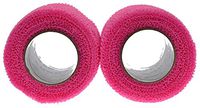 Andover Flexible Sports Tape Wrap (2 Pack), Neon Pink, 6"