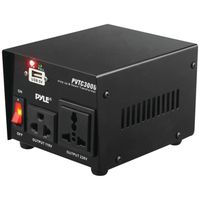 PYLE PVTC300U Step Up & Down Voltage Converter Transformer with USB Charging Port (300 Watt) consumer electronics