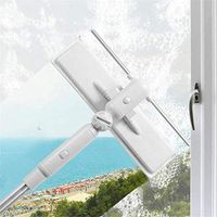 Shower Squeegees, Stainless Steel Window Squeegee for Bathroom Car Mirror Wiper Window Glass Cleaning