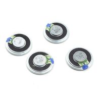 GooTon 27mm Dia 1W 8 Ohm Magnet Mini Round Audio Speaker Loudspeaker Pack of 4