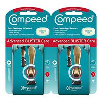 Compeed Advanced Blister Care Cushions, 5 Count Sport Pads (2 Pack)