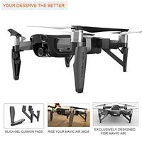 PGYTECH Extended Landing Gear Riser for DJI Mavic Air ，HarmLess Installation Landing Leg Supportor Extension , Rise Your Mavic AIR 35MM (1.37")