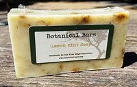 Botanical Bars Handmade Lemon Mint Soap Bar - Lemon Mint Soap