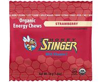 Honey Stinger Organic Energy (Pack of 6) Gluten Free Chews (Strawberry)