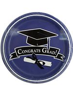 Kole Imports Congrats Grad Purple Party Plates