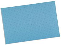 Rolyan Splinting Material Sheet, Ezeform, Blue, 1/8" x 18" x 24", 1% Perforated, Single Sheet