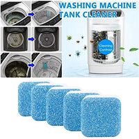 gonikm 10 Pcs Washing Machine Tank Cleaning Tablets Effervescent Tablets Cleaning Detergent Clothes Pins