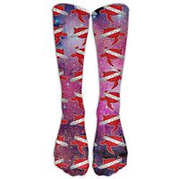 Turtle Scuba Diver Down Flag Casual Unisex Sock Knee Long High Socks Sport Athletic Crew Socks One Size
