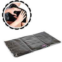 Premium Large Clay Ice Pack for Back or Shoulder Pain Relief (21” x 12”) by FOMI Care | Reusable, Cold Therapy Full Back Oversized Wrap and Compress | Freezable | Dual Use - Weighted Lap Pad