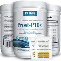 PR Labs - Prost-P10x Prostate Supplement for Men - Urologist-Formulated Natural Prostate and Urinary Health Support - Graminex - Quercetin Pollen - Meriva Curcumin - Pygeum - Beta-Sitosterol - 1 Pack