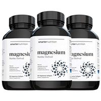 Smarter Magnesium - Salt-Water Sourced Natural Magnesium Supplement - Supporting Energy, Bone Health, Nerve & Muscle Function - from Seawater Aquamin, Avocado Oil, AstraGin (90 Servings)